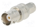 Adapter; BNC socket,SMA plug; Insulation: teflon; 50Ω