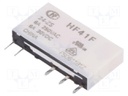 Relay: electromagnetic; SPDT; Ucoil: 24VDC; 6A/250VAC; 6A/30VDC; 6A
