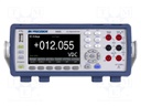 Benchtop multimeter; LCD 4,3" 5,5 digits; 100m/1/10/100/1000V