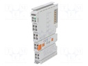 Industrial module: supply terminal; 24VDC; -25÷60°C; IP20