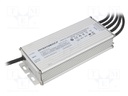 Power supply: switched-mode; LED; 160W; 19÷38V; 1050mA; 90÷305VAC