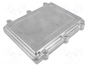 Enclosure: multipurpose; X: 150mm; Y: 200mm; Z: 50mm; aluminium; IP67