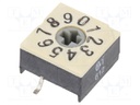 Switch: rotary; Pos: 10; 1uA/20mVDC; -25÷85°C; Mounting: SMD