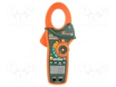 AC/DC digital clamp meter; Øcable: 43mm; I DC: 100mA÷400A,1kA