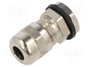 Cable gland; PG7; IP66,IP68; Mat: brass; Pcs: 10