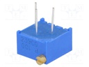 Potentiometer: mounting; multiturn; 10Ω; 500mW; THT; ±10%; linear