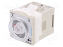 Timer; 0,05s÷100h; DPDT; 250VAC/5A,30VDC/5A; 100÷240VAC; -10÷55°C