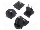 Adapter; Plug: AUSTRALIA,EU,UK,USA