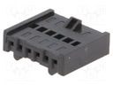 Plug; wire-board; female; Minimodul; 2.5mm; PIN: 6; w/o contacts