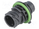 Connector: circular; 2.5mm System; plug; male; PIN: 2; w/o contacts