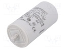 Capacitor: motors, run; 12uF; 475VAC; Ø36x70mm; -25÷85°C; ±5%