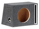 Car loudspeaker enclosure; MDF; black melange; textil; 35l; 250mm