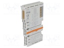 Industrial module: digital input; 24VDC; -25÷60°C; IP20; IN: 16