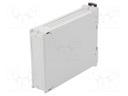 Enclosure: for DIN rail mounting; Y: 90mm; X: 23mm; Z: 118mm; grey