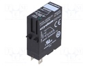 Relay: solid state; Ucntrl: 3÷15VDC; 5A; 24÷280VAC; socket