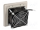 Fan: AC; axial; 230VAC; 80x80x38mm; 25m3/h; 31dBA; IP54