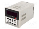 Counter: electronical; LED,mechanical indicator; pulses; 9999