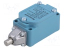 Limit switch; plunger; NO + NC; 10A; max.250VAC; max.125VDC; PF1/2