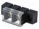 PCB terminal block; straight; 10mm; ways: 2; THT,screw terminal