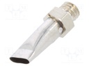 Nozzle: hot air; 1.5x8mm; for hot-air pencil WEL.HAP1