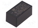 Power supply: switched-mode; modular; 5.5W; 24VDC; 230mA; 35g; 82%