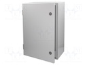 Enclosure: multipurpose; X: 400mm; Y: 600mm; Z: 250mm; SR2; steel