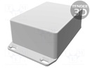 Enclosure: multipurpose; X: 82mm; Y: 111mm; Z: 44mm; 1590W; aluminium