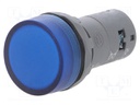 Control lamp; 22mm; CL2; -25÷70°C; Illumin: LED; Ø22mm; 230VAC