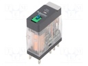 Power Relay, DPDT, 12 VDC, 5 A, Zelio RXG Series, Socket