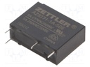 Relay: electromagnetic; SPST-NO; Ucoil: 5VDC; 5A/277VAC; 5A/30VDC