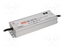 Power supply: switched-mode; modular; 150W; 12VDC; 228x68x38.8mm