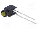 LED; in housing; yellow; 3mm; -25÷85°C; IP40; Body: black