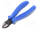 Pliers; side,cutting; two-component handle grips; 163mm