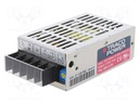 Power supply: switched-mode; modular; 20W; 3.3VDC; 79x51x28.5mm