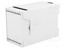 Enclosure: for DIN rail mounting; Y: 109mm; X: 55mm; Z: 75mm; ABS