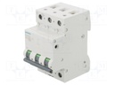 Circuit breaker; 400VAC; Inom: 40A; Poles: 3; DIN; Charact: B; 6kA