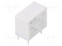 Relay: electromagnetic; SPST-NO; Ucoil: 12VDC; 8A/250VAC; 8A/30VDC