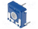 Potentiometer: mounting; single turn,horizontal; 50kΩ; 250mW