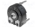 Potentiometer: mounting; single turn,horizontal; 5MΩ; 150mW; ±30%