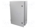 Enclosure: multipurpose; X: 400mm; Y: 600mm; Z: 200mm; SR2; steel