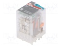 Relay: electromagnetic; DPDT; Ucoil: 110VDC; 12A; max.250VAC