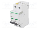 Circuit breaker; 400VAC; Inom: 16A; Poles: 2; DIN; Charact: D; 10kA