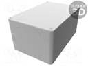 Enclosure: multipurpose; X: 80mm; Y: 120mm; Z: 59mm; 1590W; aluminium