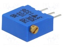 Potentiometer: mounting; multiturn; 50kΩ; 500mW; THT; ±10%; linear