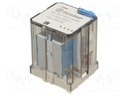 Relay: electromagnetic; 3PDT; 24VDC; 16A/250VAC; 16A/30VDC; 445Ω