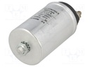 Capacitor: polypropylene; 2uF; Leads: M6 screws; ESR: 2.5mΩ; C44A