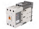 Contactor: 3-pole; NO x3; Auxiliary contacts: NO + NC; 24VDC; 50A