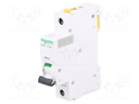 Circuit breaker; 230VAC; Inom: 20A; Poles: 1; DIN; Charact: D; 10kA