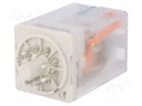 Relay: electromagnetic; DPDT; Ucoil: 12VDC; 10A; max.250VAC; 83g