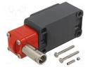 Safety switch: hinged; Series: FD; NC x2; IP67; -25÷80°C; Mat: metal